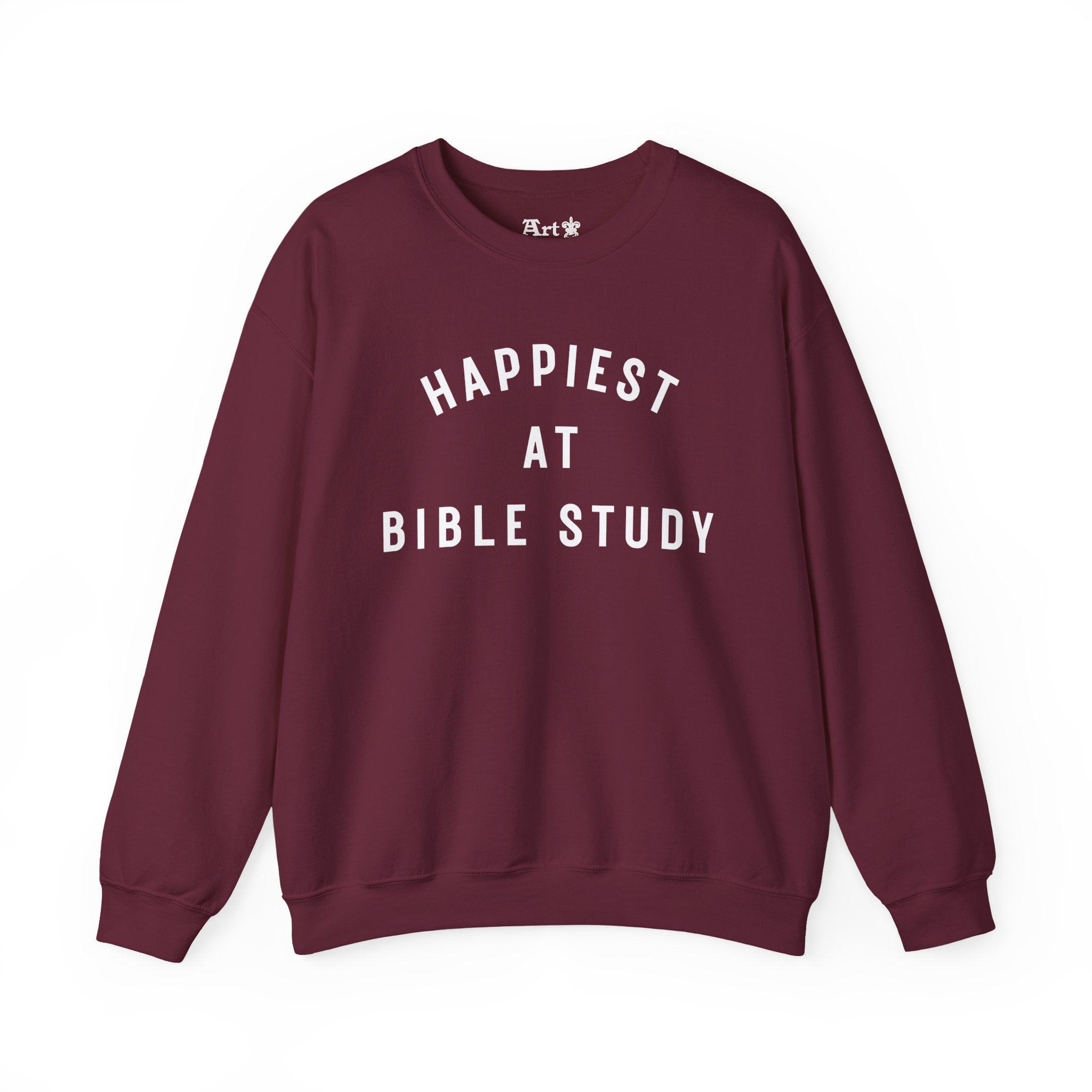 "Happiest at Bible Study" Sweatshirt
