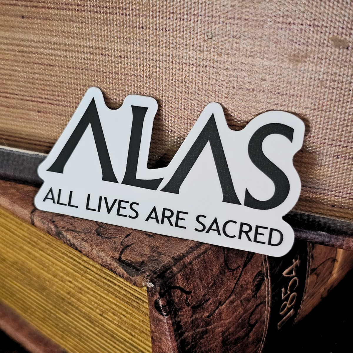 All Lives Are Sacred Sticker