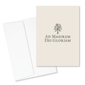Ad Maiorem Dei Gloriam 5x7" Card