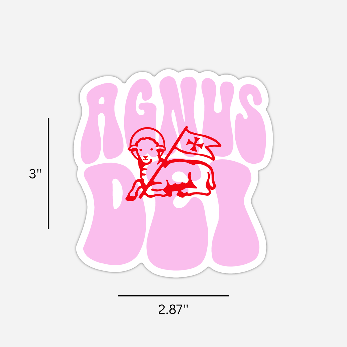 Agnus Dei Sticker
