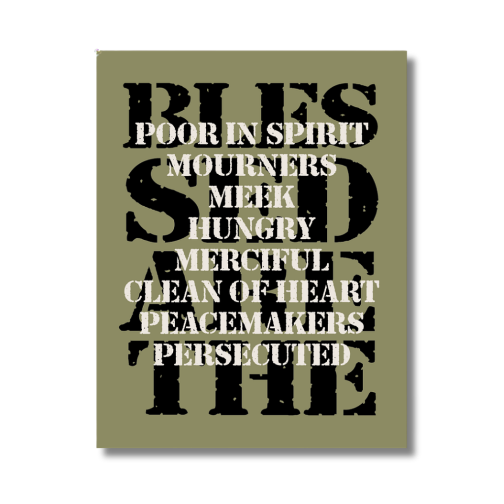 Beatitudes Sticker