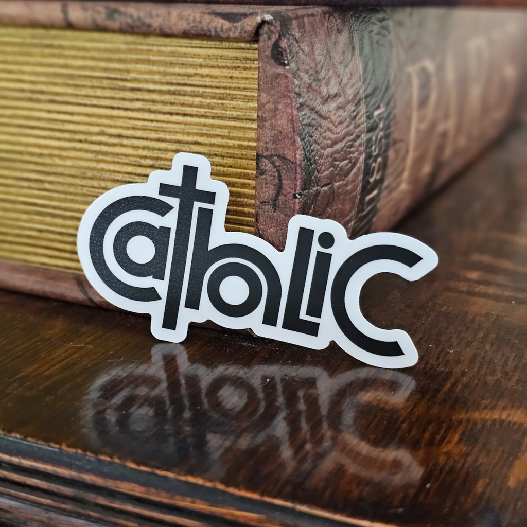 Catholic Sticker - Transparent