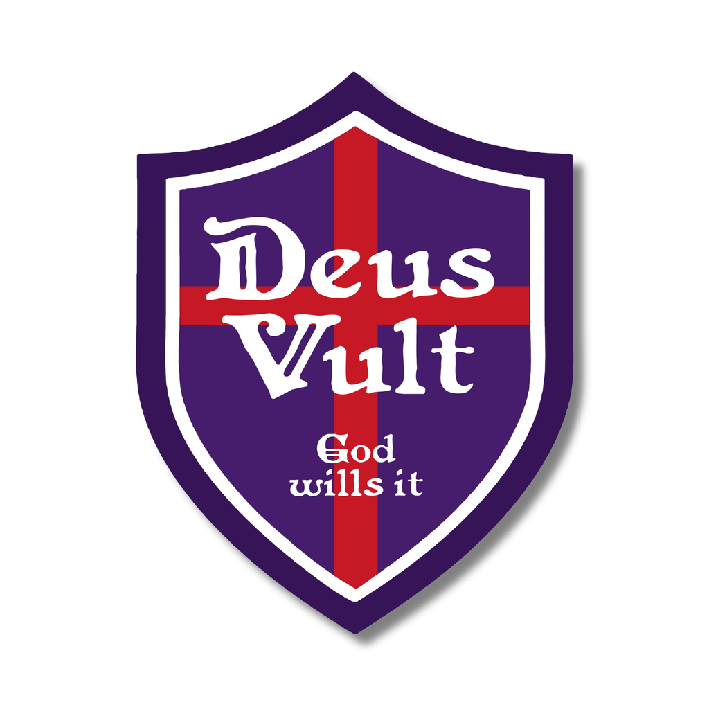 Deus Vult Sticker