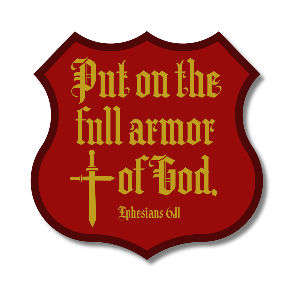 Full Armor of God Sticker