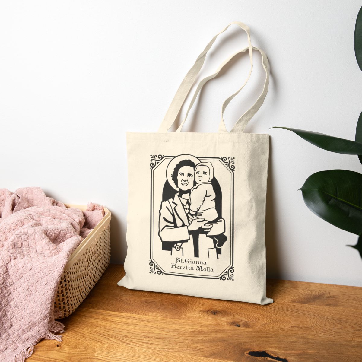 St. Gianna Beretta Molla Tote Bag