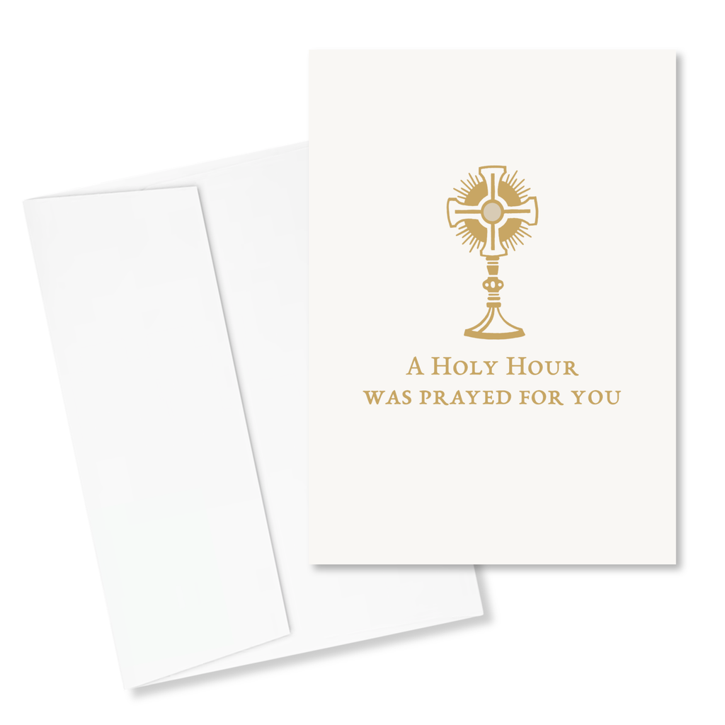 Holy Hour Offering 5x7" Card
