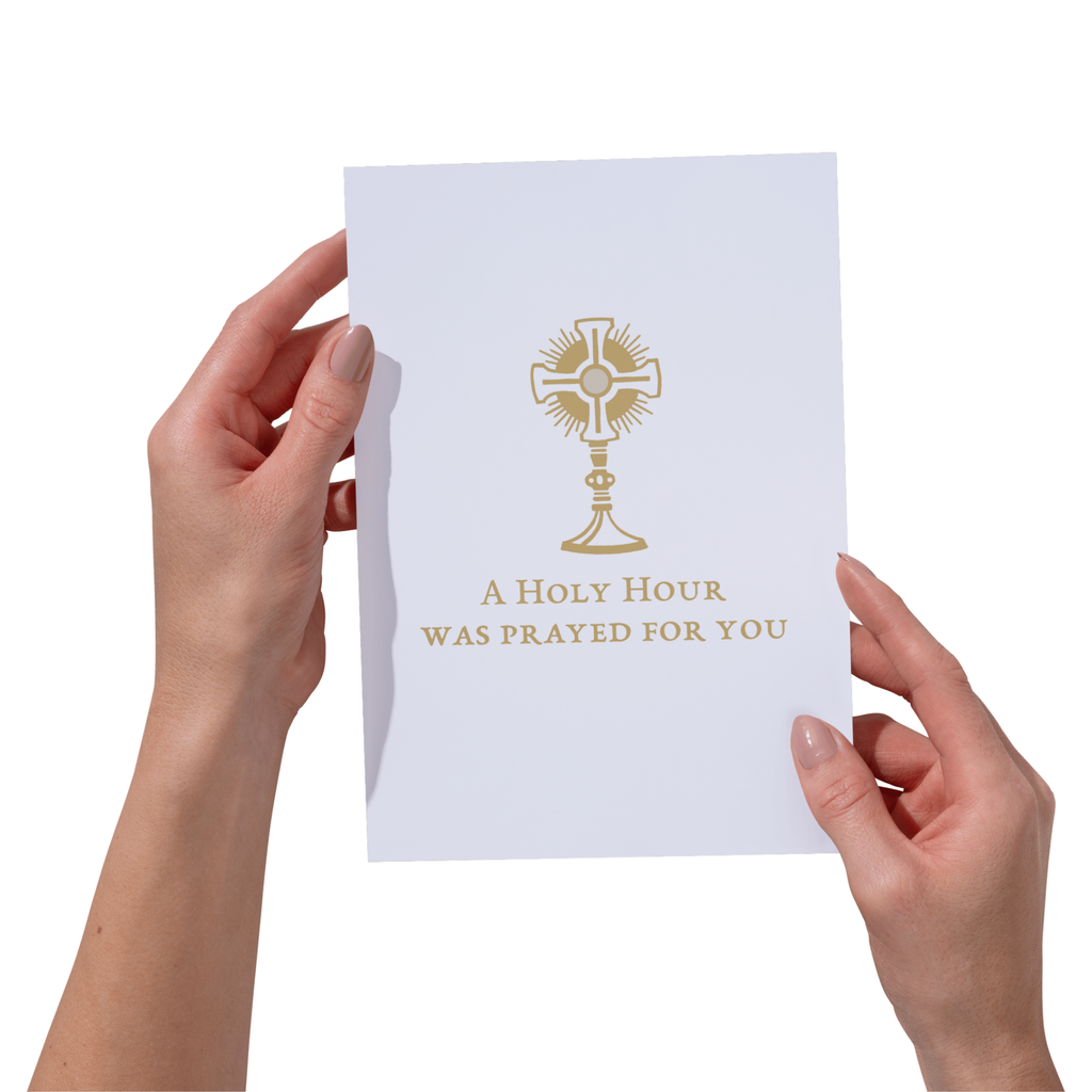 Holy Hour Offering 5x7" Card