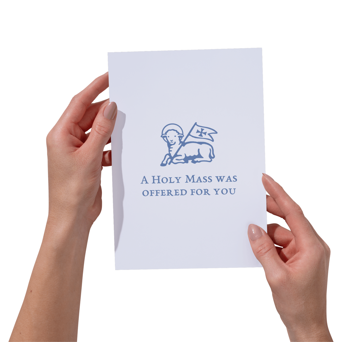 Holy Mass Offering 5x7" Card