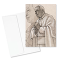 Pope Saint JPII 5x7" Card