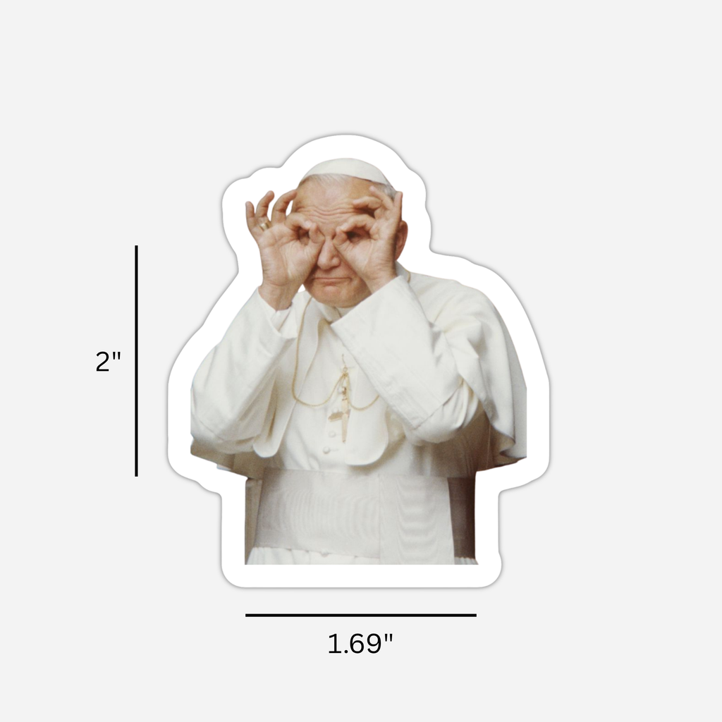 Pope St. JPII Sticker