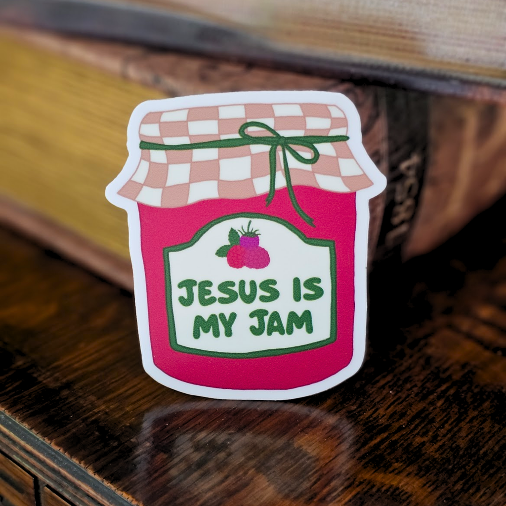 Jesus Is My Jam Sticker
