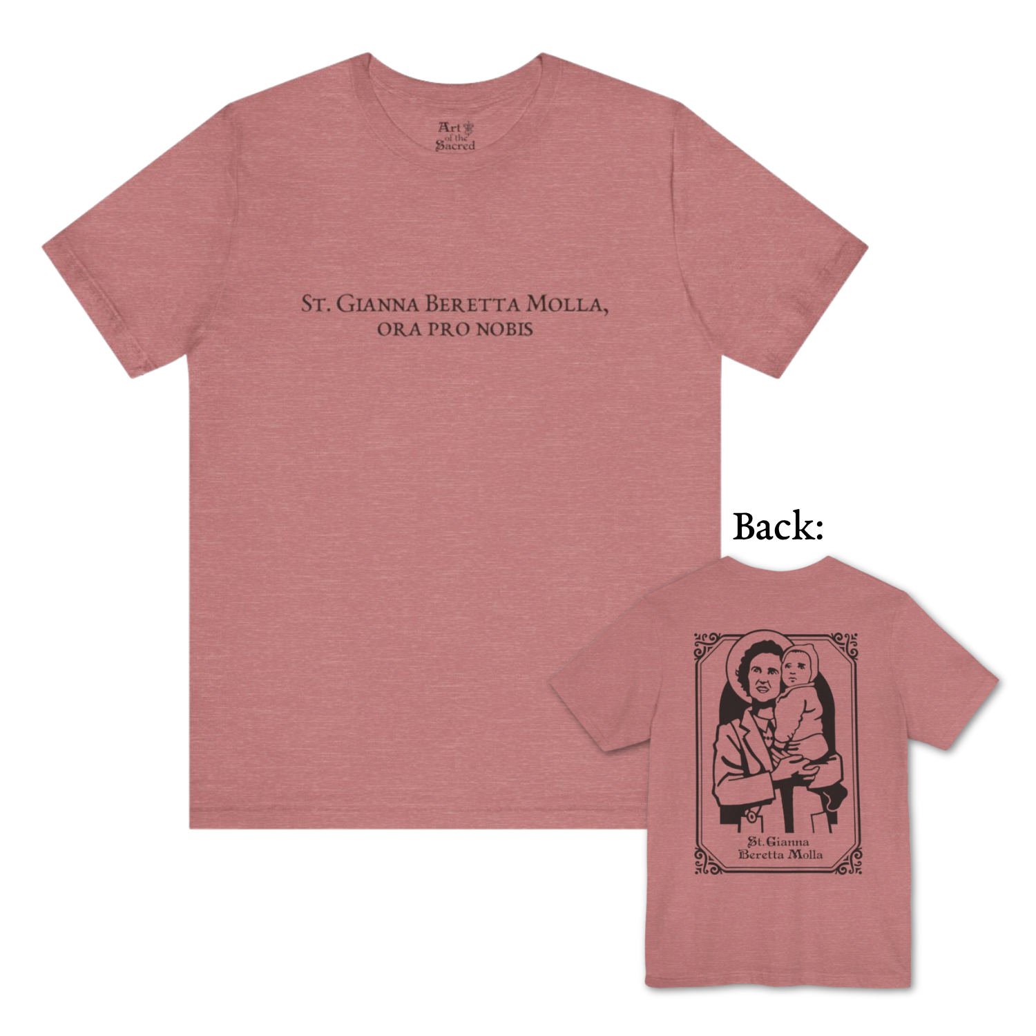St. Gianna Beretta Molla Lightweight Jersey Tee