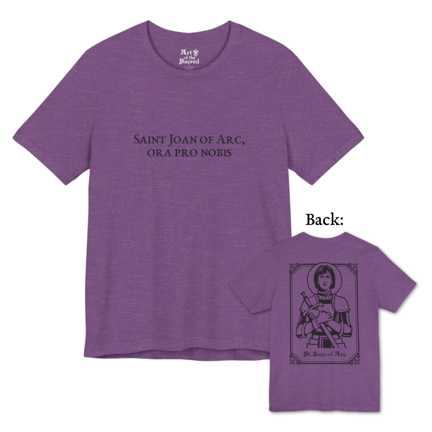 St. Joan of Arc Lightweight Jersey Tee