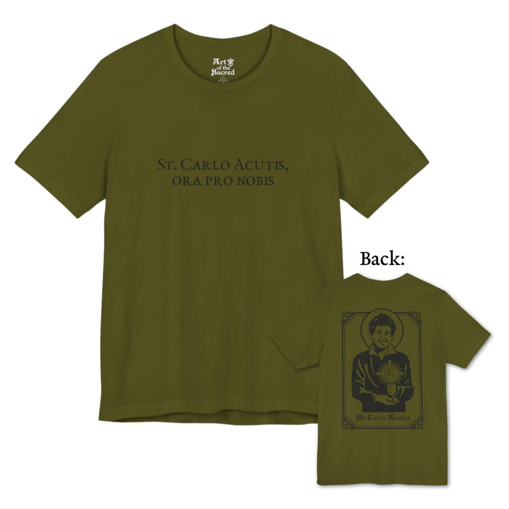 St. Carlo Acutis Lightweight Jersey Tee
