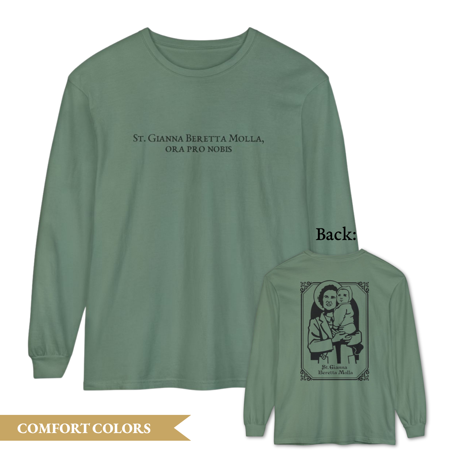 St. Gianna Beretta Molla Long Sleeve