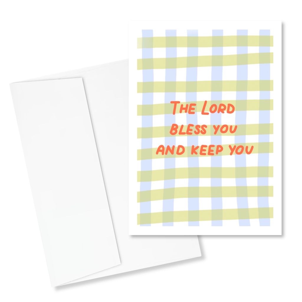 The Lord Bless You and Keep You 5x7" Card