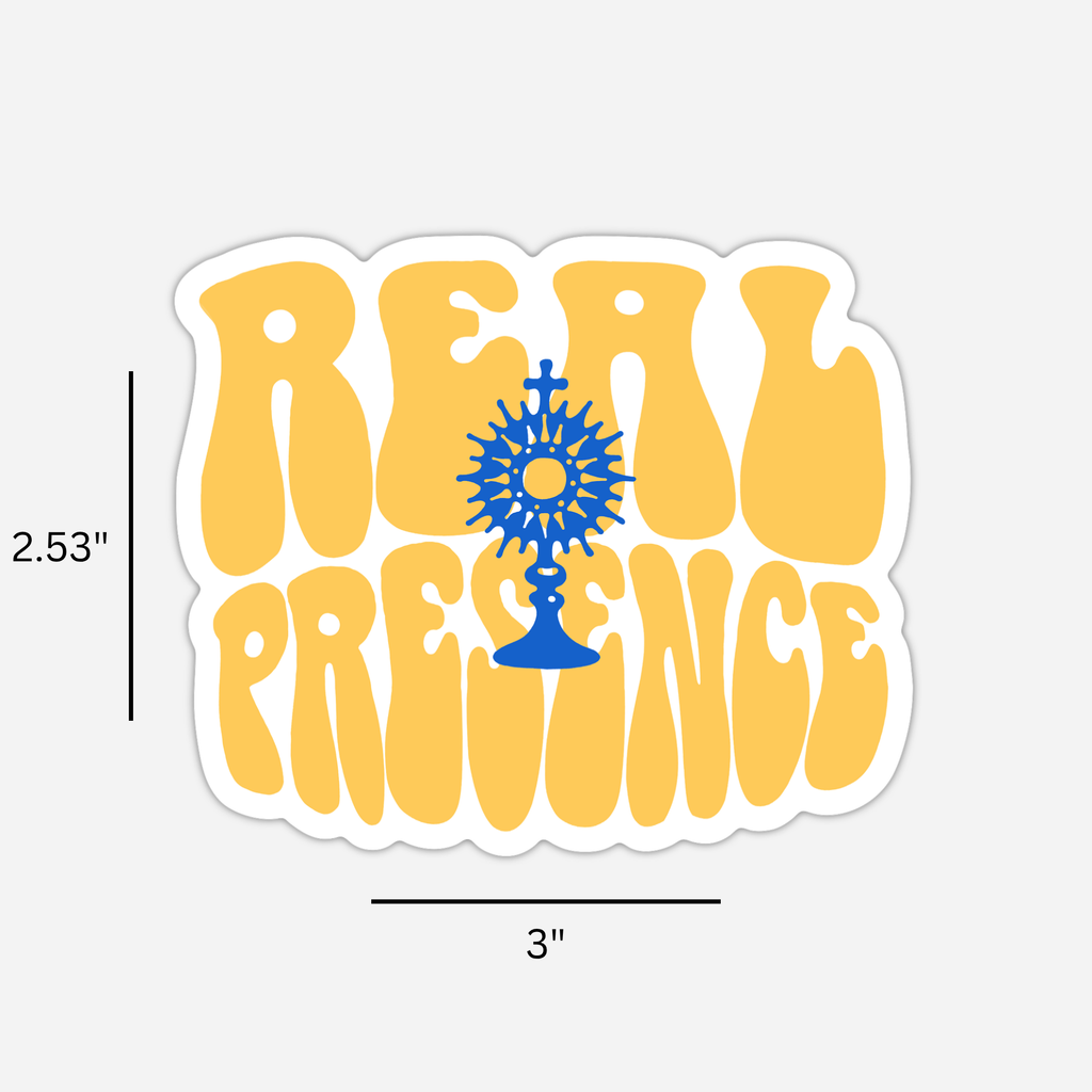 Real Presence Sticker