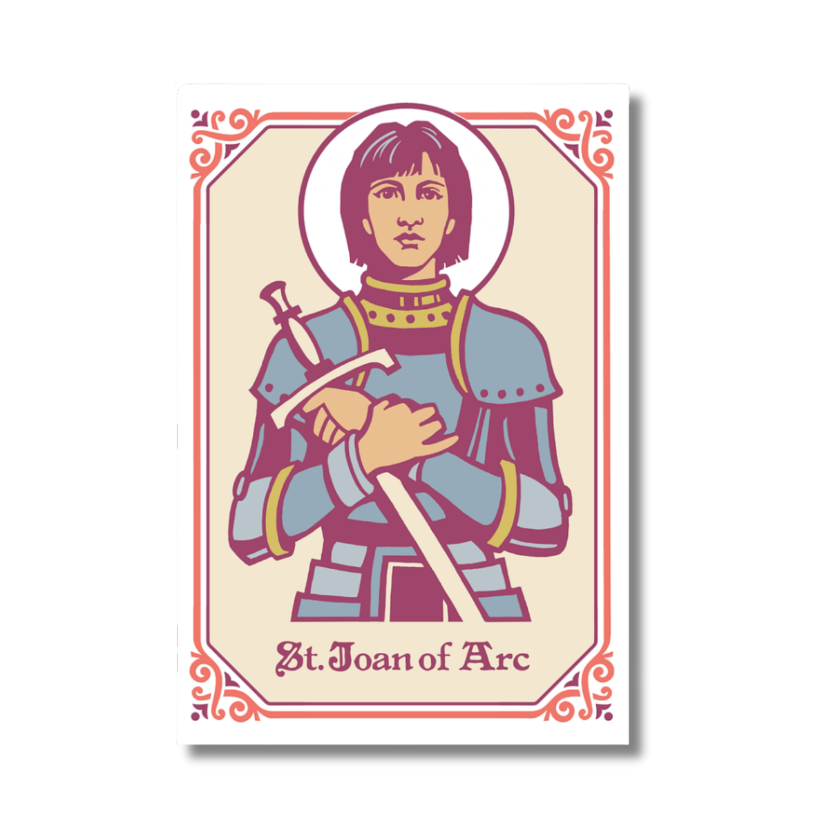 St. Joan of Arc Sticker