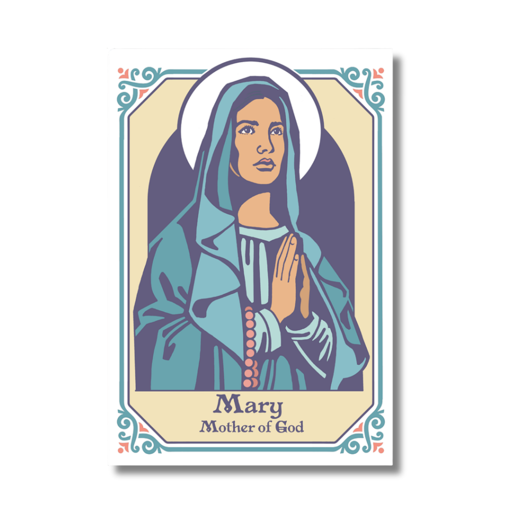 Mary, Mother of God Sticker