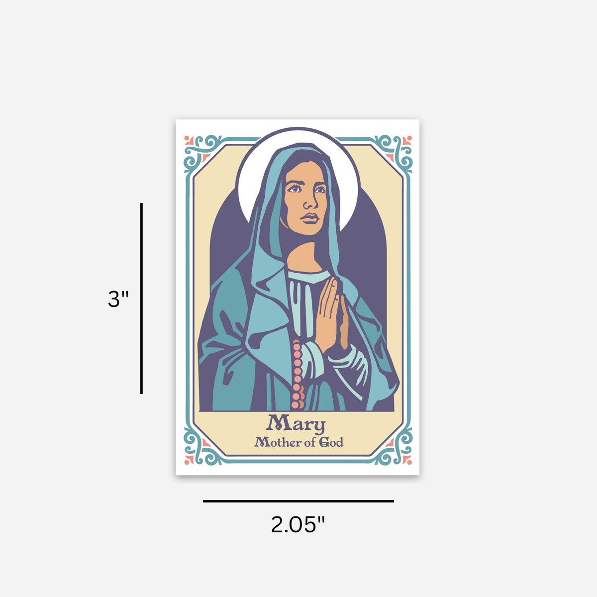 Mary, Mother of God Sticker