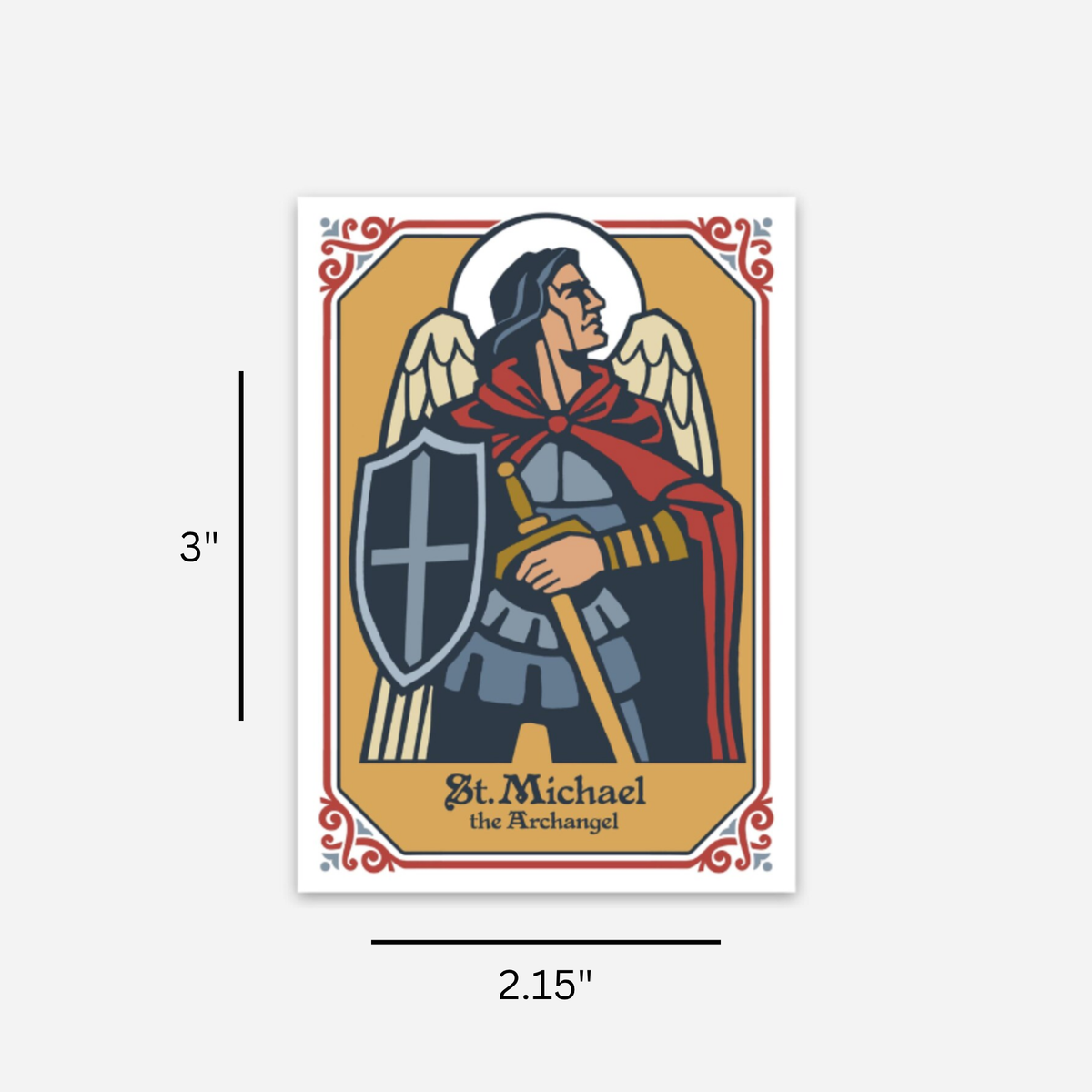 St. Michael the Archangel Sticker