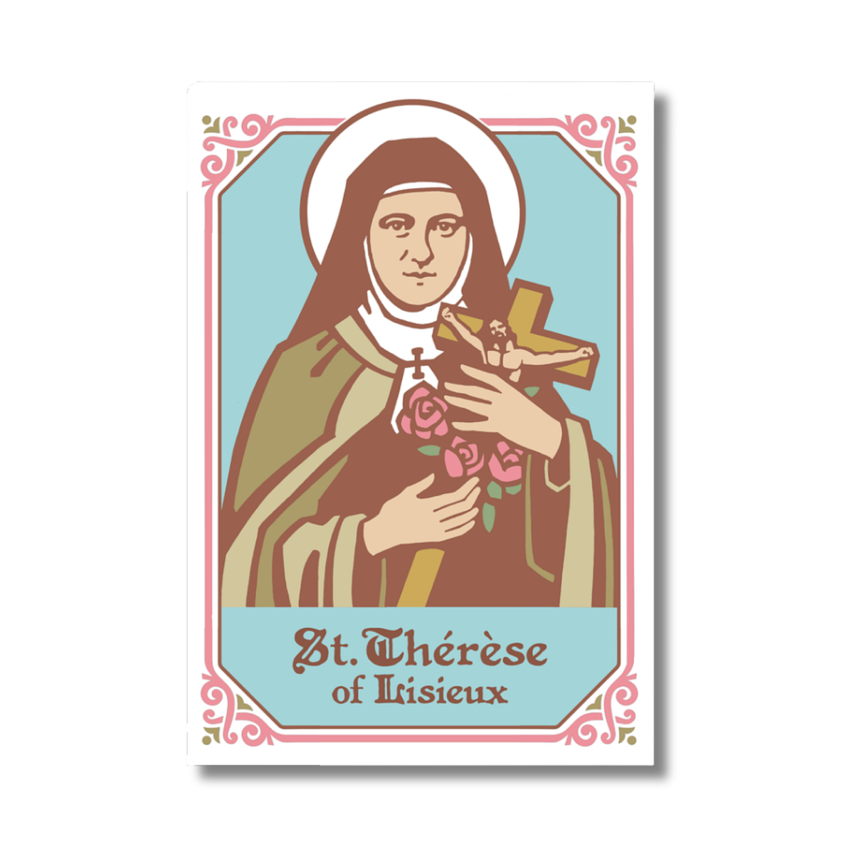 St. Thérèse of Lisieux Sticker