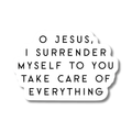 Surrender Prayer Sticker