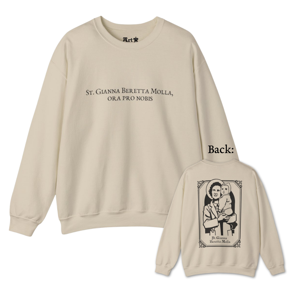 Saint Gianna Beretta Molla Sweatshirt