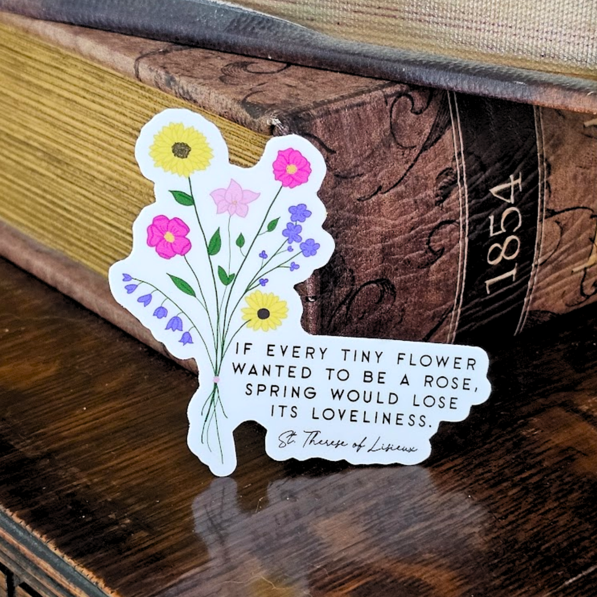 St. Thérèse Quote Sticker