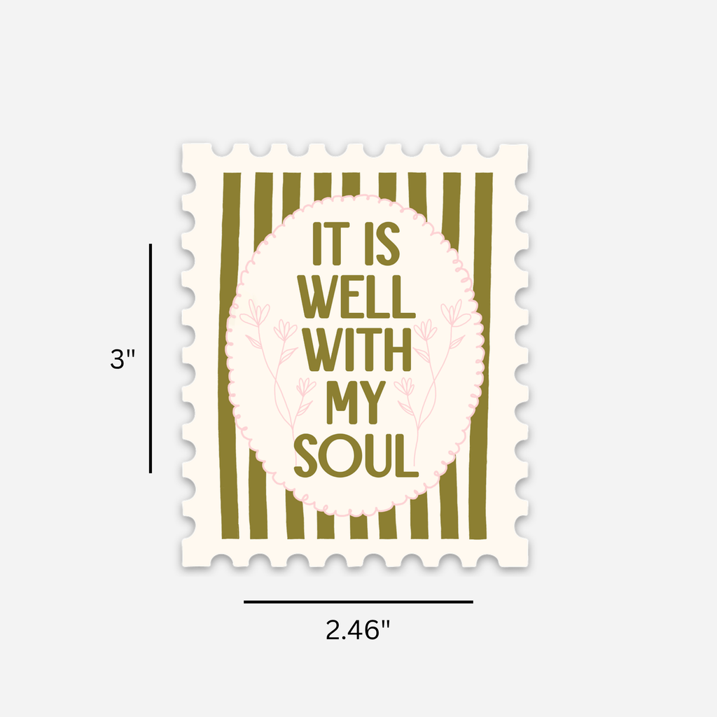 It Is Well with My Soul Sticker