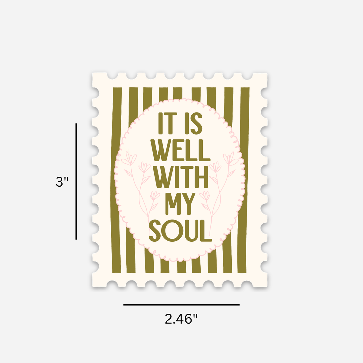 It Is Well with My Soul Sticker